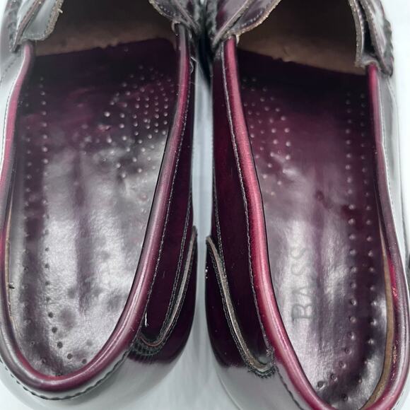 G.H. Bass Jeffrey Tassel Loafers 10.5 Dark Brown Kiltie Leather Dress Shoes main image 5
